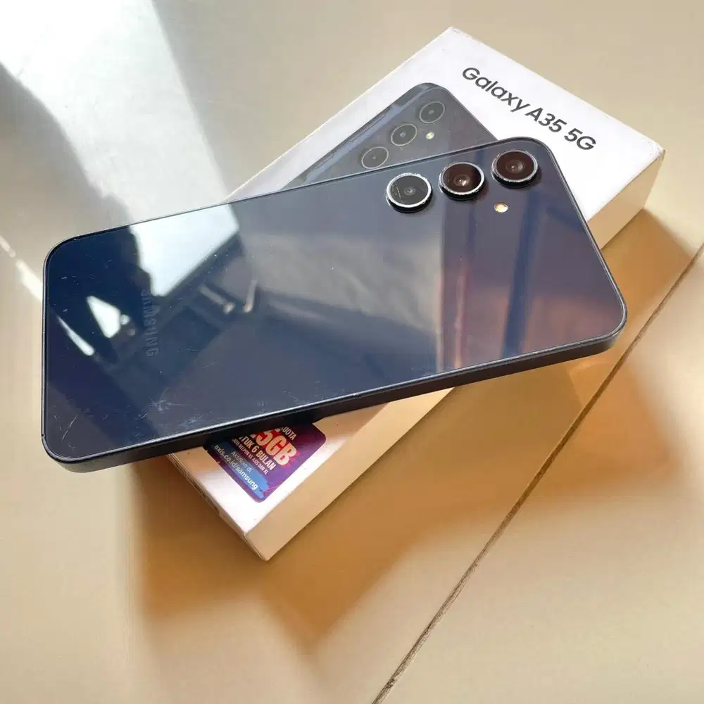samsung A35 5G 128GB fullset resmi SEIN