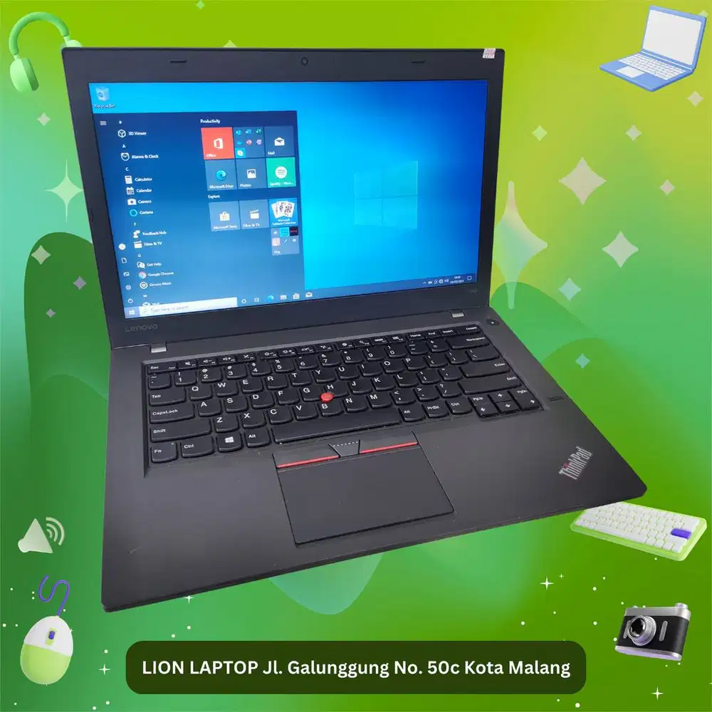 RAM 8GB Core i5 SSD 256GB Lenovo Thinkpad T460 [15|11]