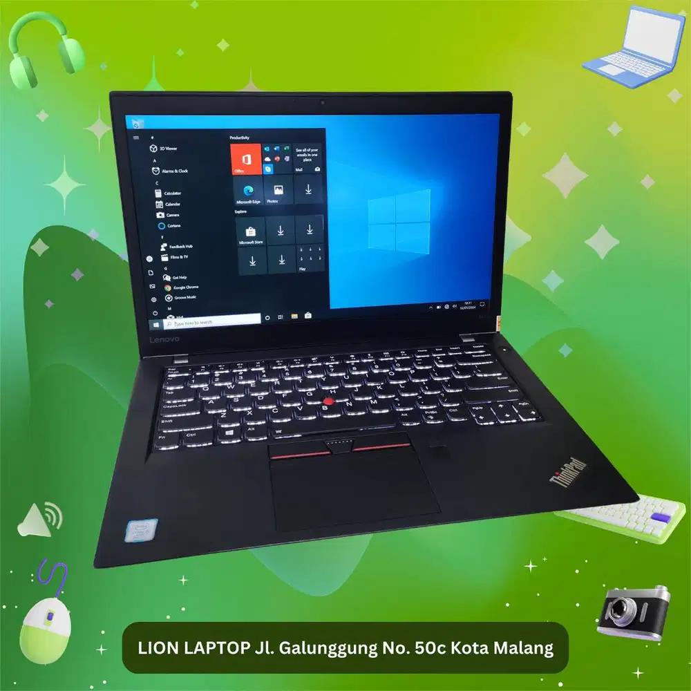 Core i5 Gen 7 RAM 8GB SLIM TOUCHSCREEN Lenovo Thinkpad T470s [15|11]