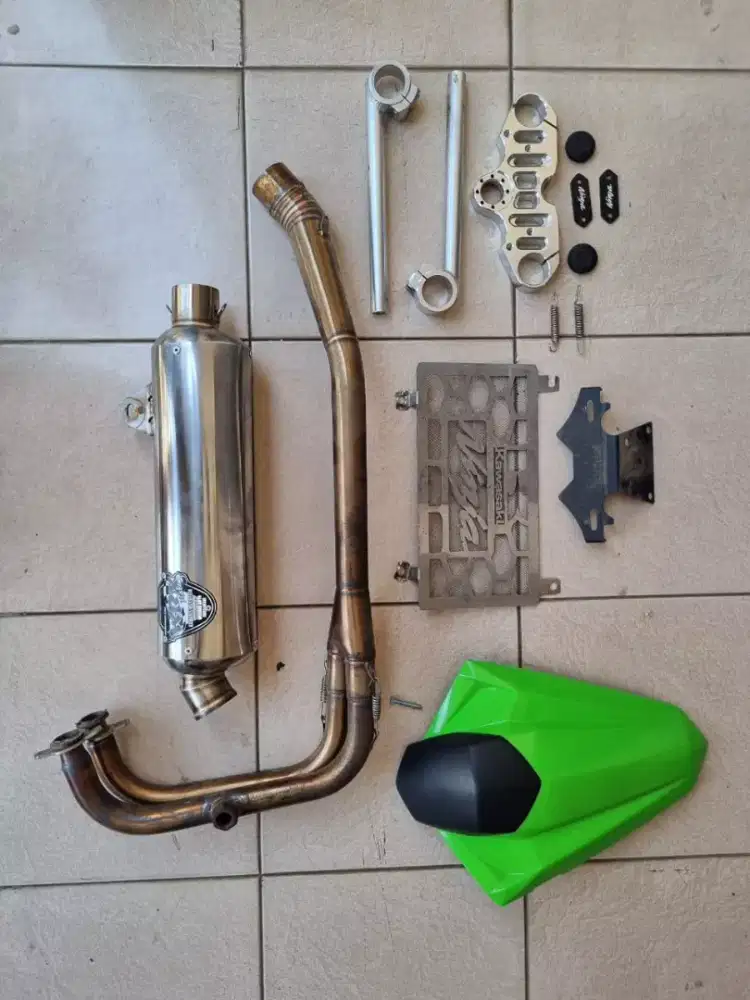 Kenalpot,stang vpro,single sheet ,cover radiator