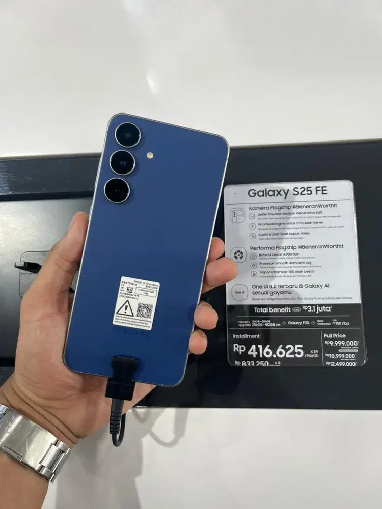 Samsung S25FE cash cicilan bisa 0% bunga