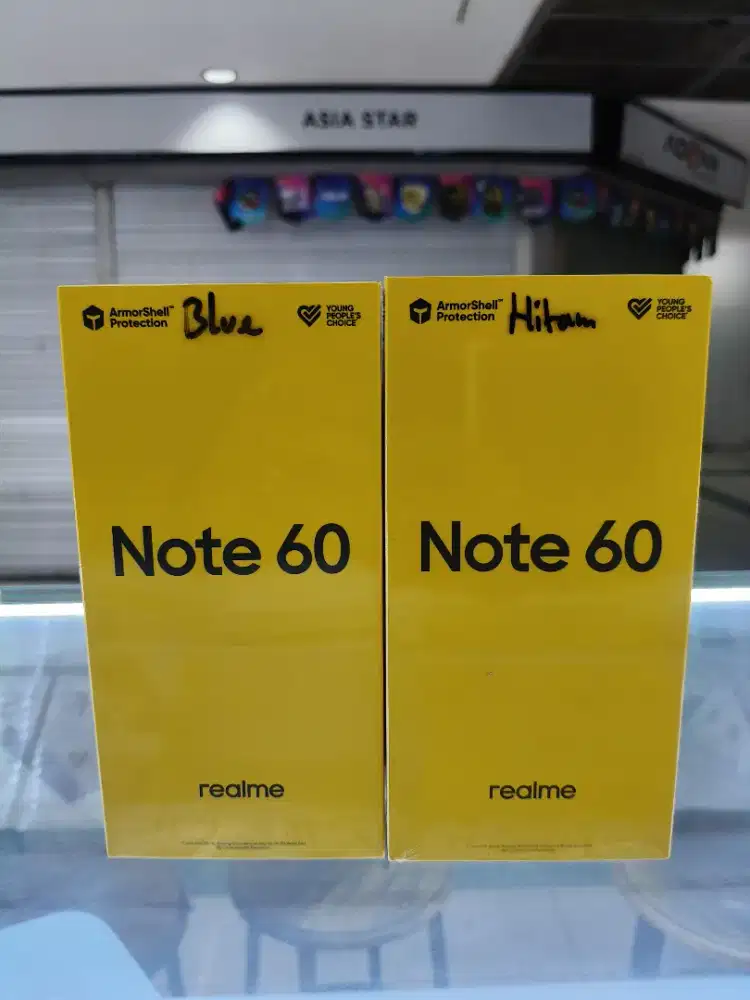 REALME Note 60 6/128 100% Original New Segel Garansi Resmi COD Kredit