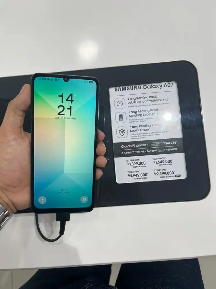 New Samsung Galaxy A07 cash cicilan bisa