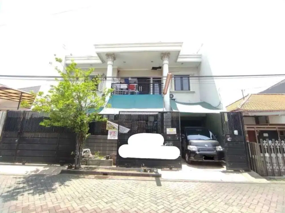 JUAL RUMAH MANYAR TIRTOASRI 2 LANTAI SHM SEMI FURNISH MURAH