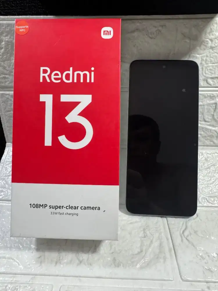 Xiaomi redmi 13 8/128 ocean blue fulset mulus terawat murah