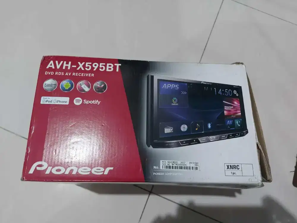 Jual Headunit Pioneer AVH-X595BT