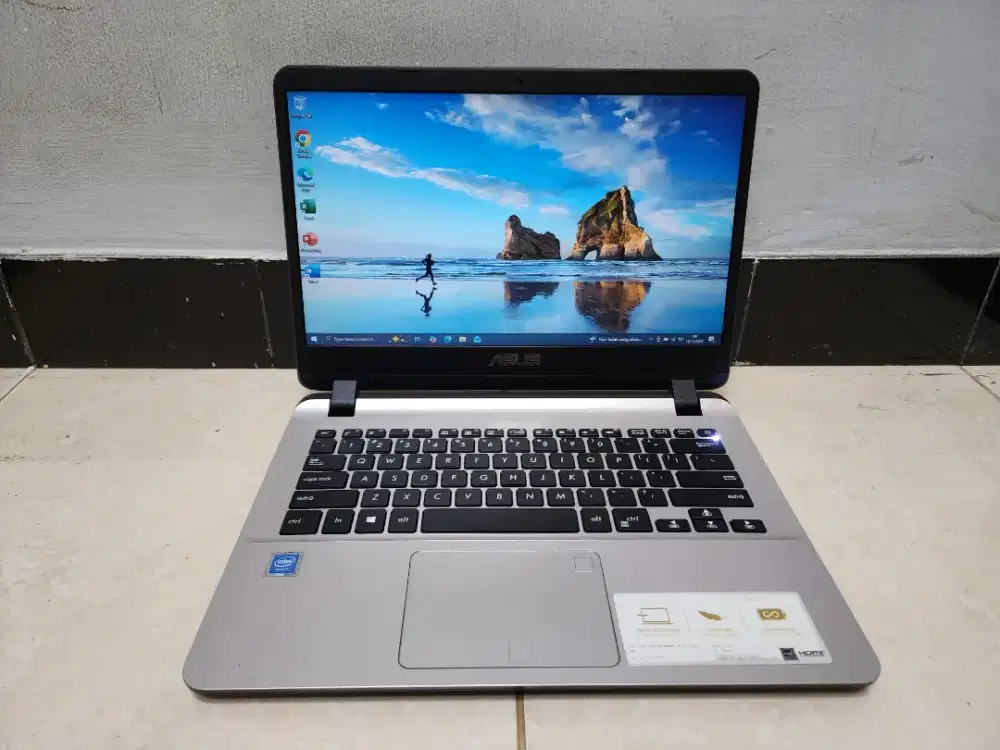 Laptop Asus A407M Slim 4/1tb Normal Tinggal Pakai