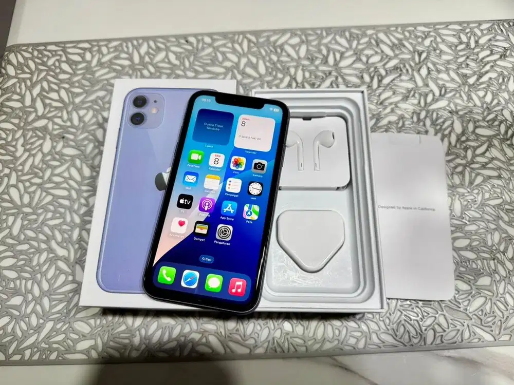Iphone 11 256gb beacukai resmi lengkap no minus
