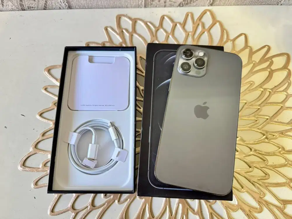 Iphone 12 pro max 256gb beacukai lengkap no minus