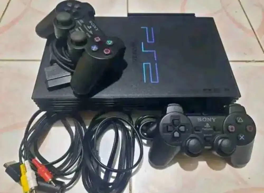PS2 Fat hardisk matrix 80GB siap main