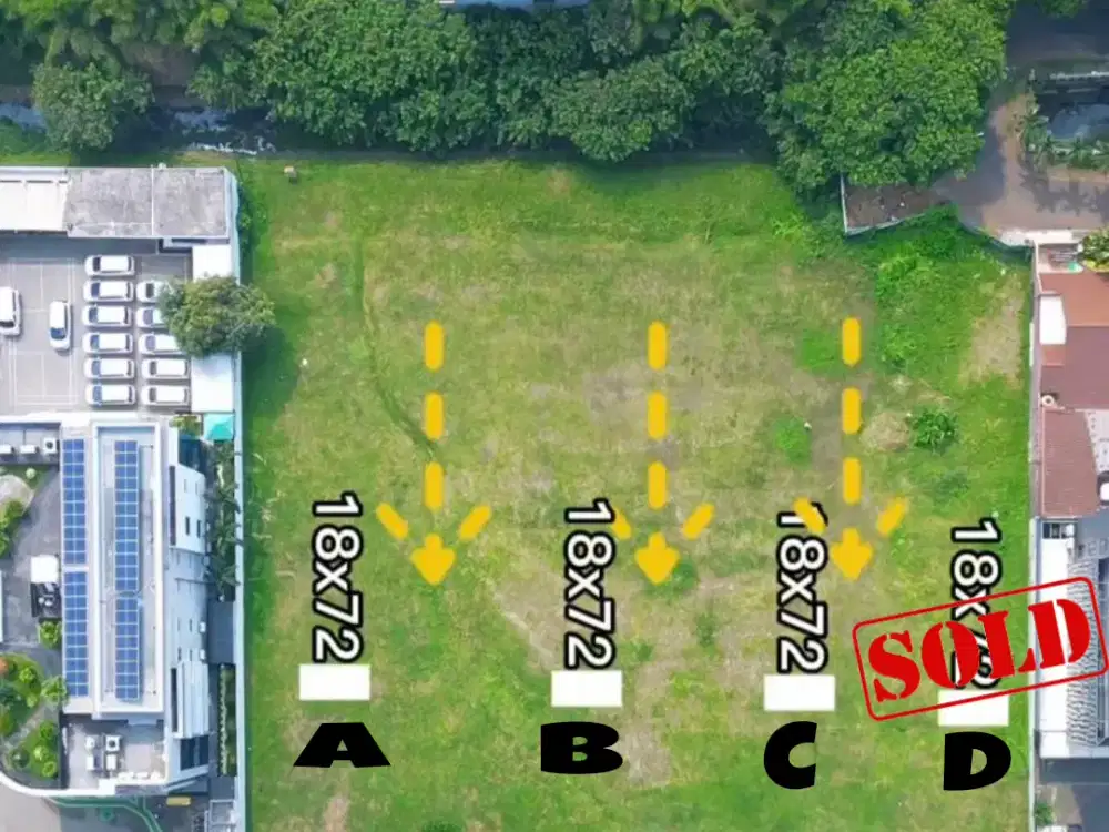 Kavling komersil Deket RS Eka Hospital BSD Tangerang Selatan Banten