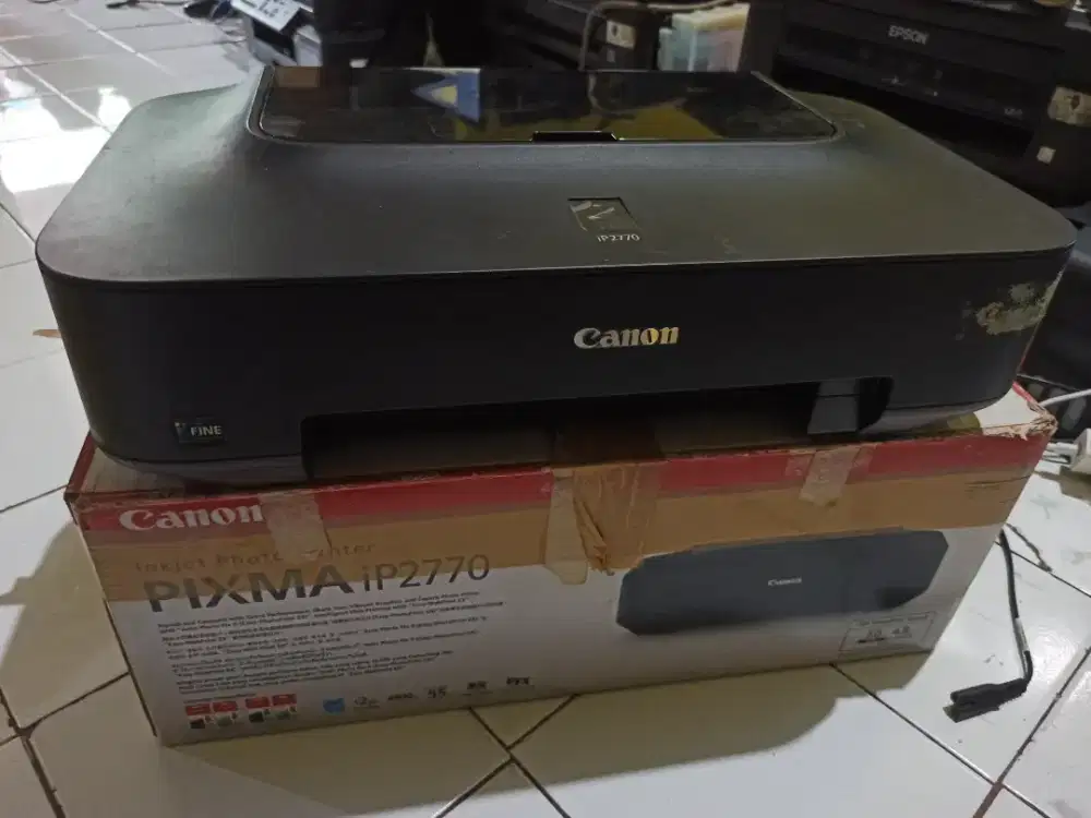 Canon IP 2270 unit normal hasil terlampir  garansi  2 minggu