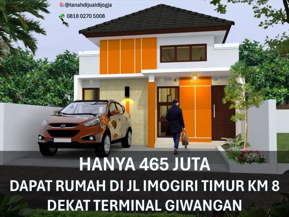 Rumah dekat Sate Pak Pong Pusat di Jl Imogiri Timur KM 8 Pleret Bantul Proses Bangun