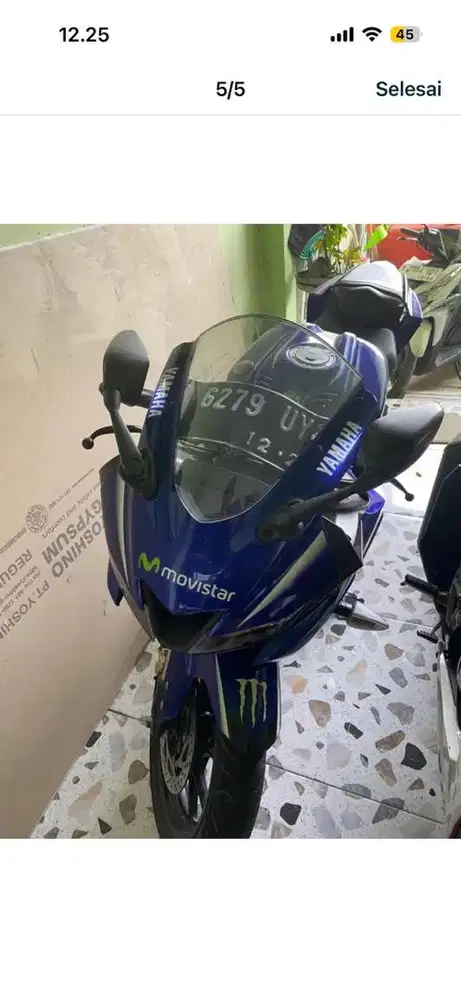 Yamaha r15 v3 tahun 2017 movistar