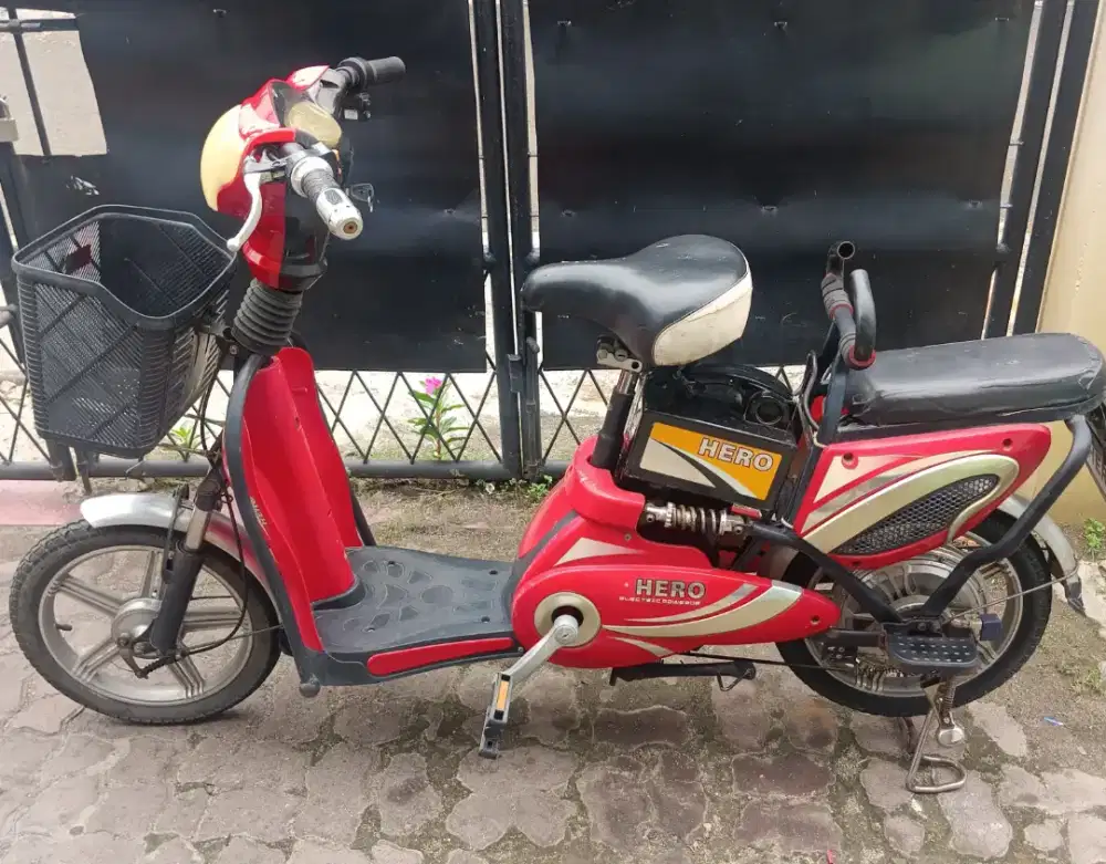 Sepeda Listrik Siap Gaspolll (Aki BARU)