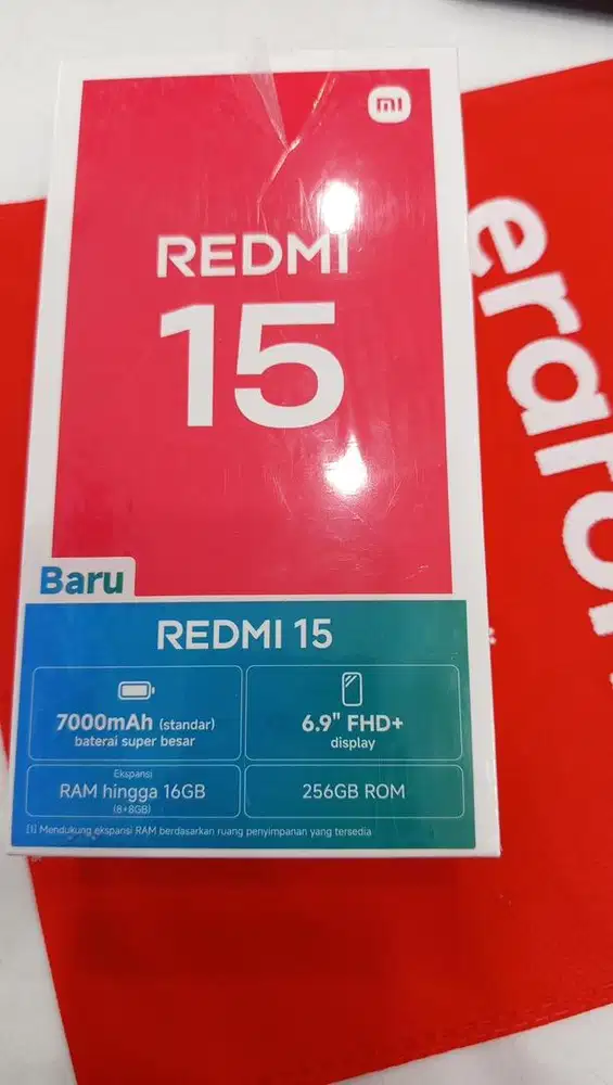 Promo Redmi 15 128 & 256