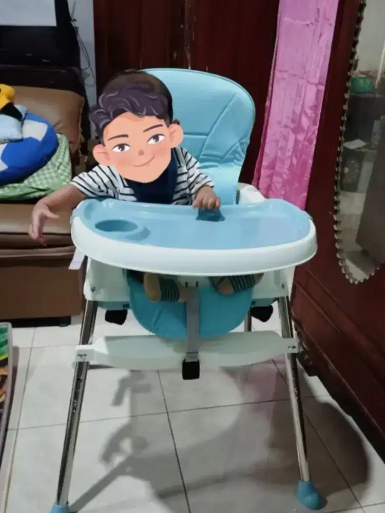 Kursi makan meja minum anak bayi balita