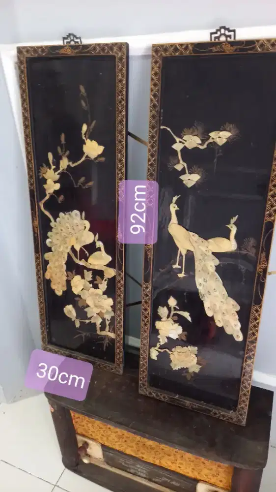 Hiasan Dinding Lukis Kerang Kuno