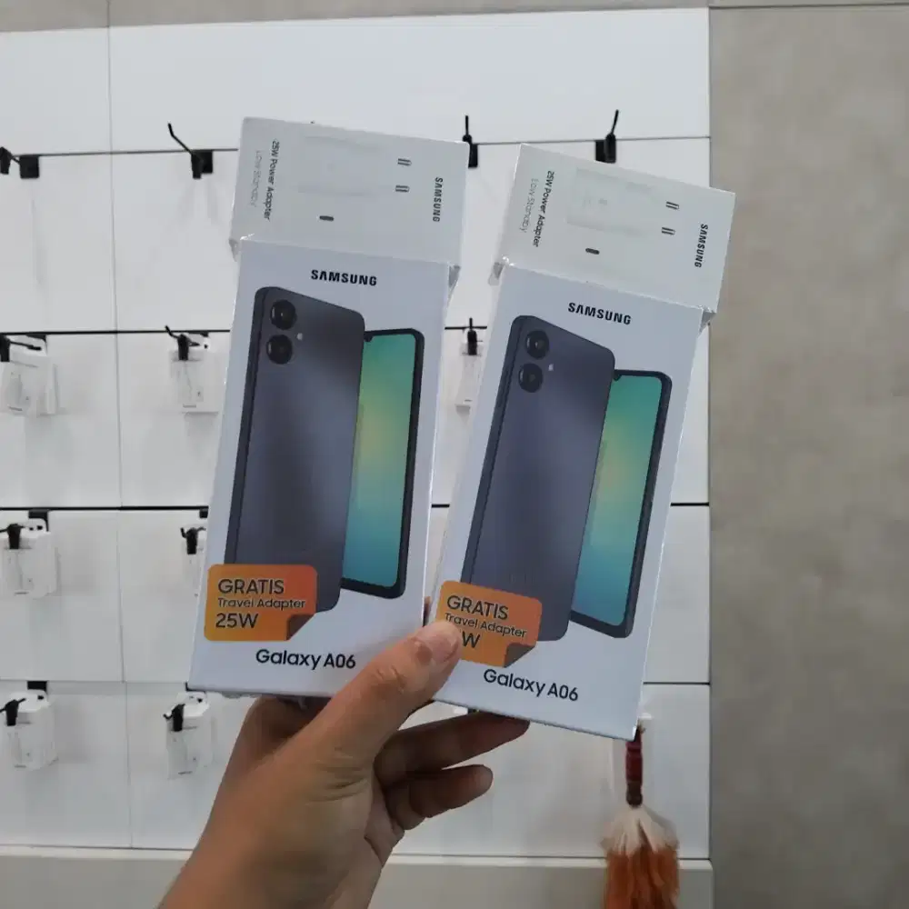 Termurah!!! Samsung A06 6/128GB garansi resmi 1 tahun