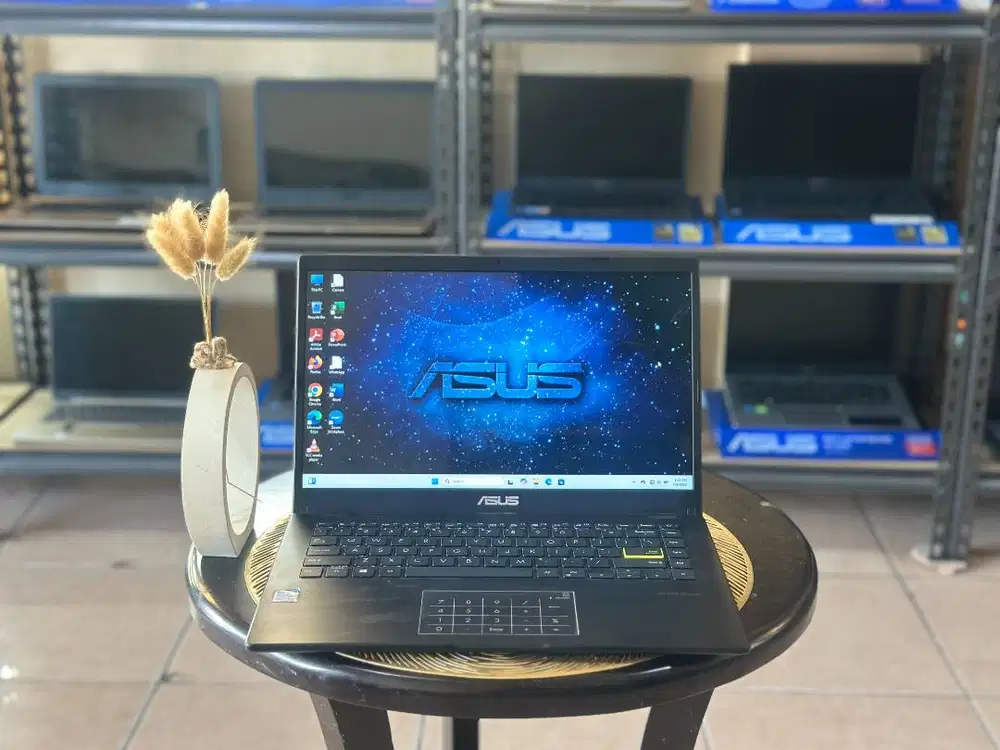 PROMO ASUS E410MA INTEL CELERON-N4020/SSD512GB/RAM4GB SIAP PAKAI