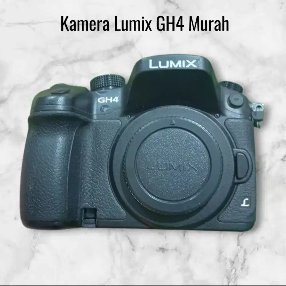 Kamera Vlog Lumix GH4 Body Only Murah