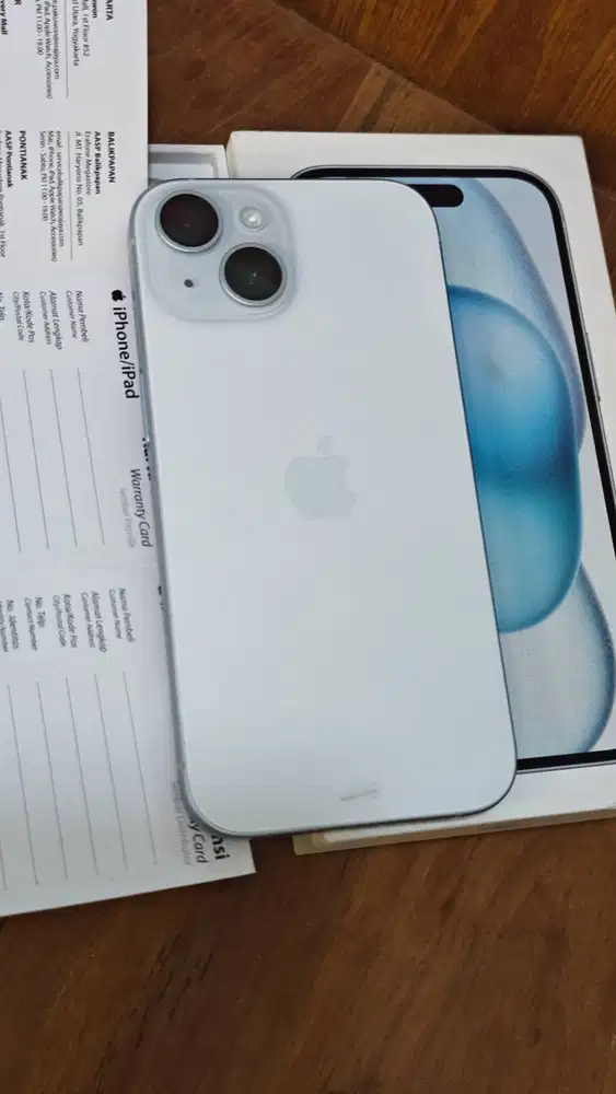 Iphone 15 256gb ibox second resmi Juni 2026/ Batere 100%