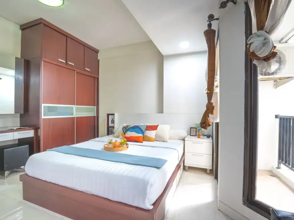 Sewa Apartemen Tamansari Sudirman Type Studio, Fully Furnished, Lokasi Sudirman, Dekat Benhil, Semanggi, GBK