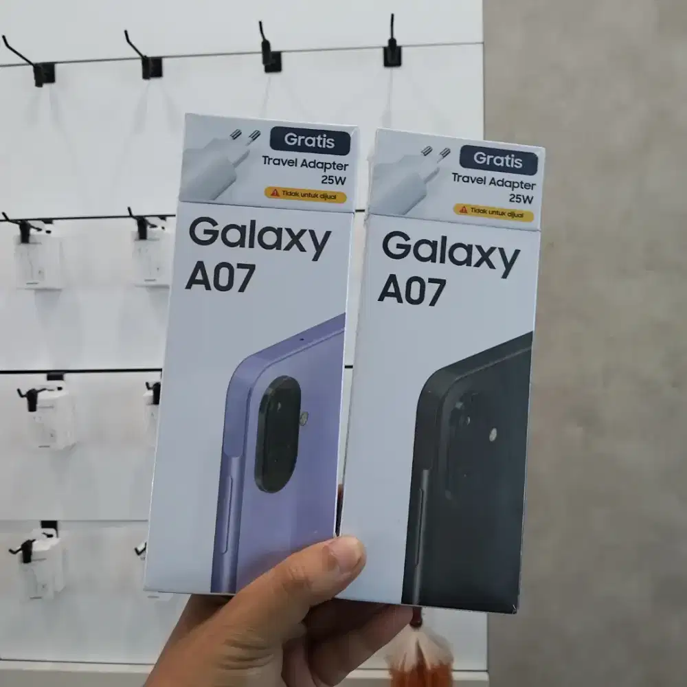 Termurah!!! Samsung A07 6/128GB garansi resmi 1 tahun