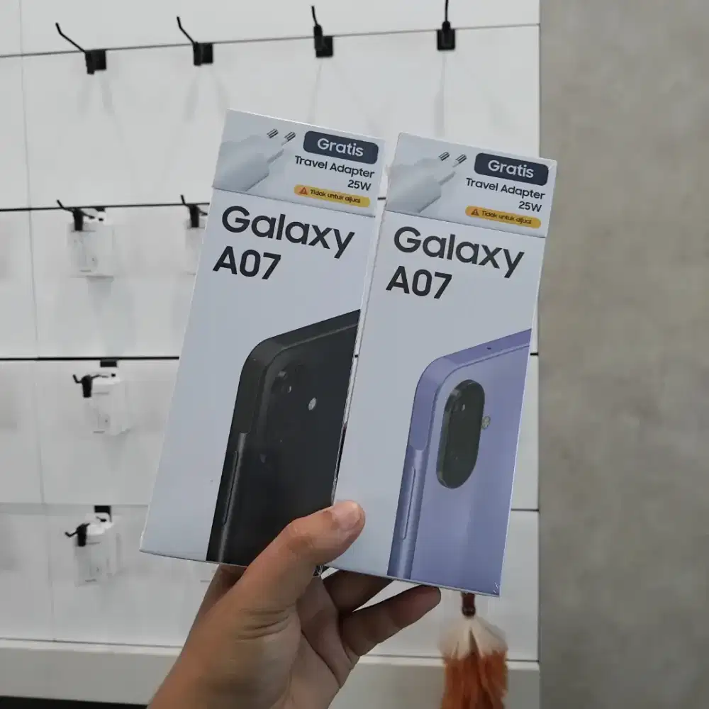 Termurah!!! Samsung A07 8/256GB garansi resmi 1 tahun