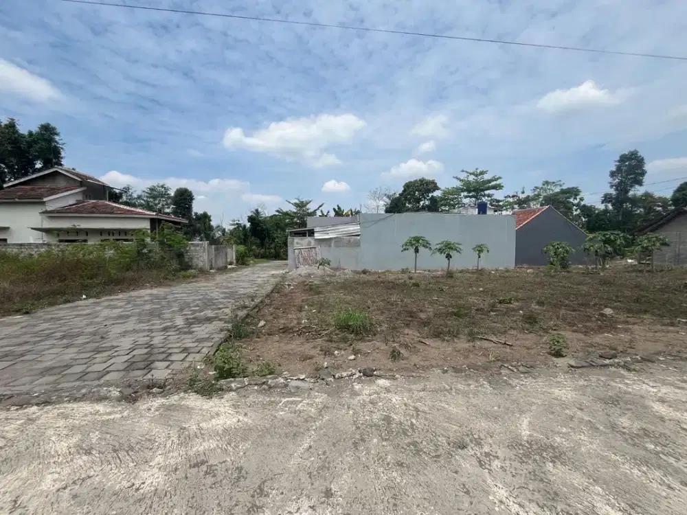 Siap Bangun atau Disimpan! Tanah SHM Bimomartani 2 Jt-an