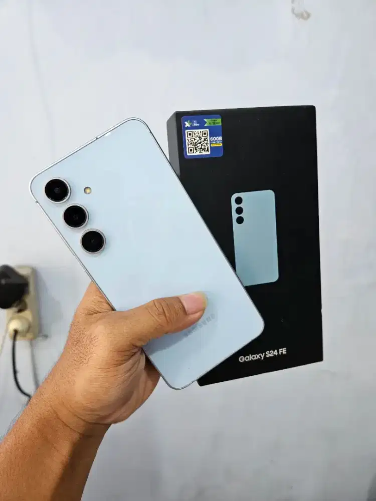 Samsung S24fe 8/256 100%mulus Garansi resmi