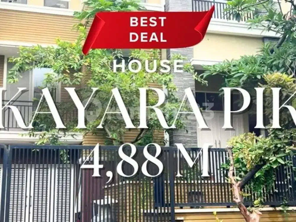 Dijual Rumah PIK Kayara 2.5 Lt Uk150m² Bangunan sdh Renovasi jd Besar at Jakarta Utara
