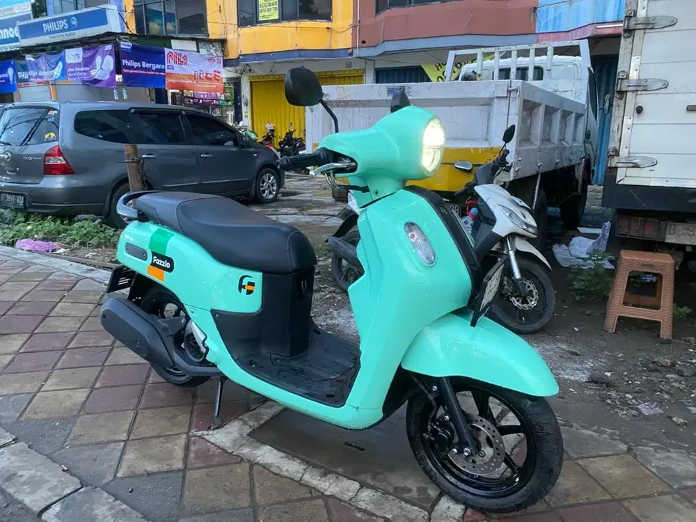 YAMAHA FAZZIO NEO 125 KEYLESS BLUE CORE LED FI 2024 SUPER ISTIMEWA