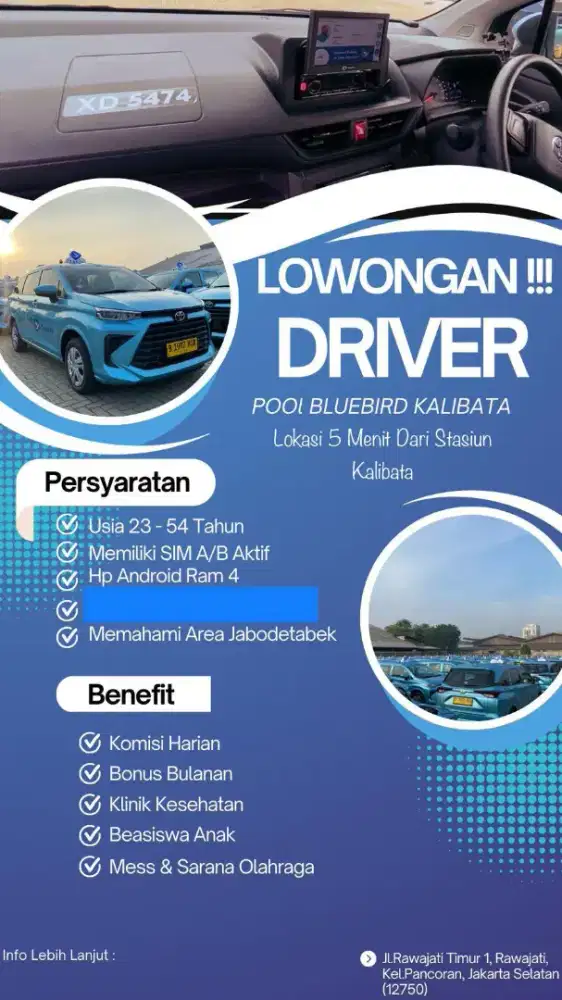 di butuh kan loker supir online
