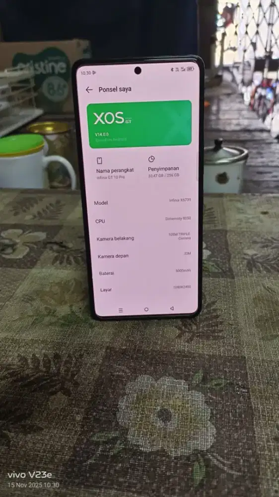 Jual/nyari kmblian bnyk infinix gt 10 pro (8/256) HP cas aja no minus