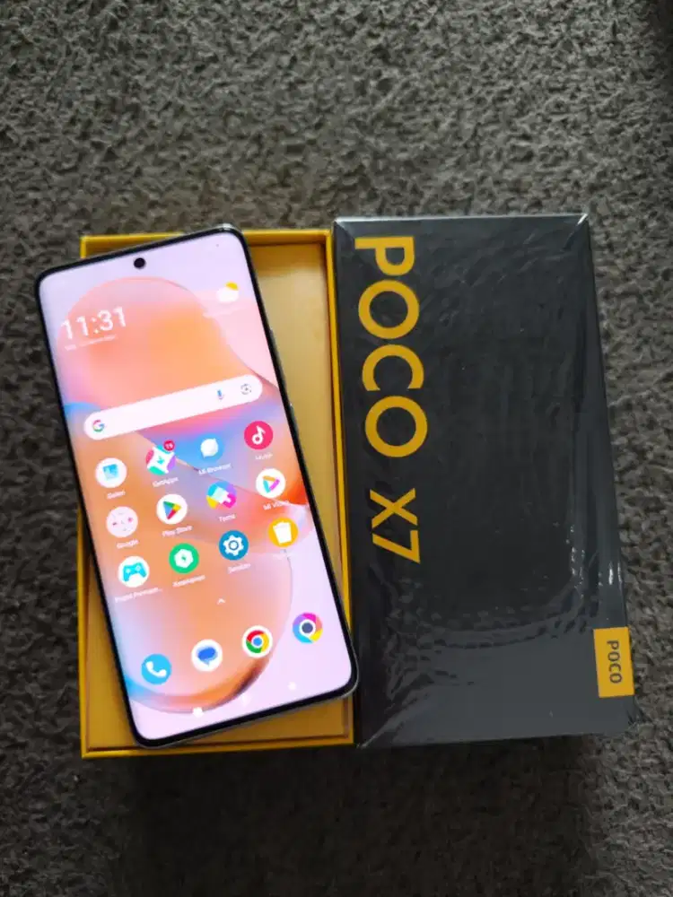 Poco X7 8/256 5G Mulus Baru 2 bulan pakai