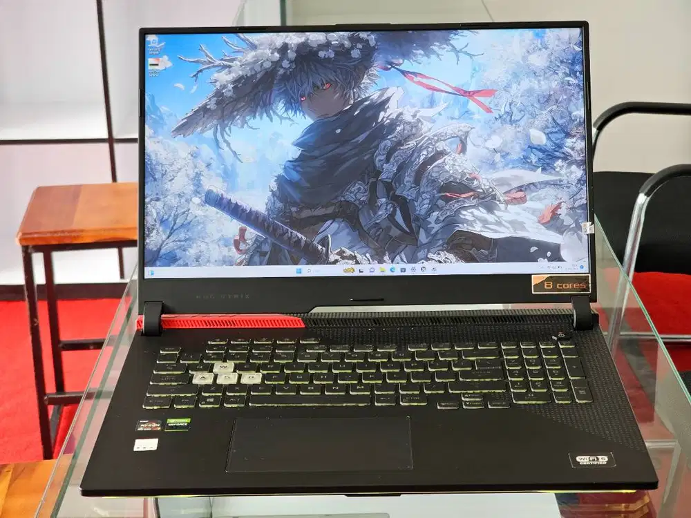 ASUS ROG G17 G713IC AMD Ryzen 7 4800H Nvidia RTX 3050 Layar Jumbo 17 i