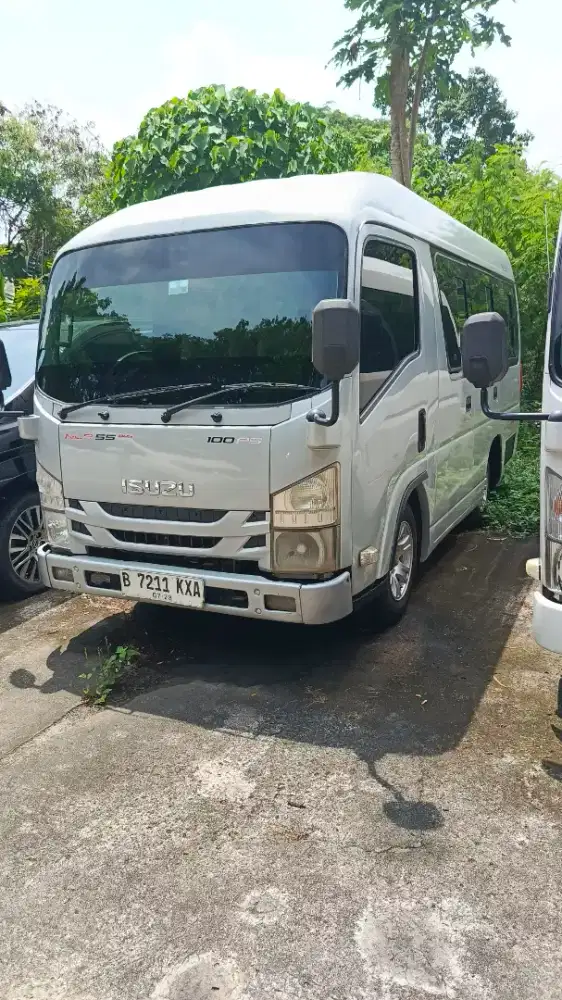 2019 Isuzu Elf Minibus NLR 55 Ac 14 Kursi