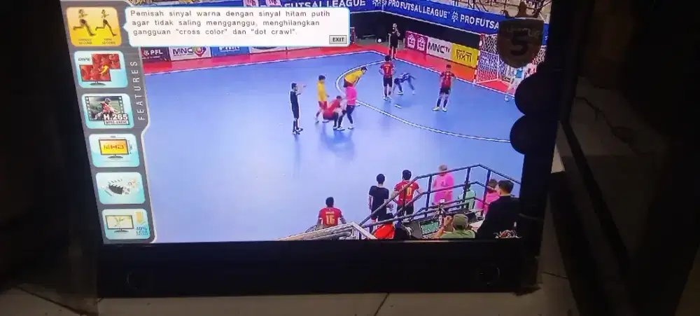 tv led polytron 22 in