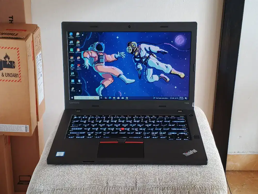 Laptop second core i5 Ram 8 GB SSD 128 GB Normal lancar Backlight