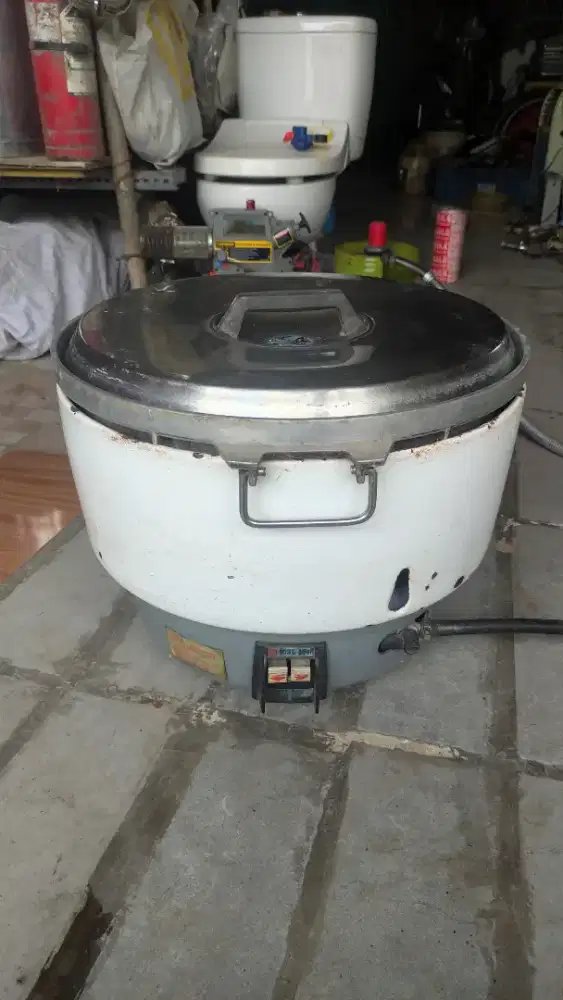 KOMPOR GAS RICE COOKER BERTEKANAN TINGGI MERK LONG SHUN 9 LITER