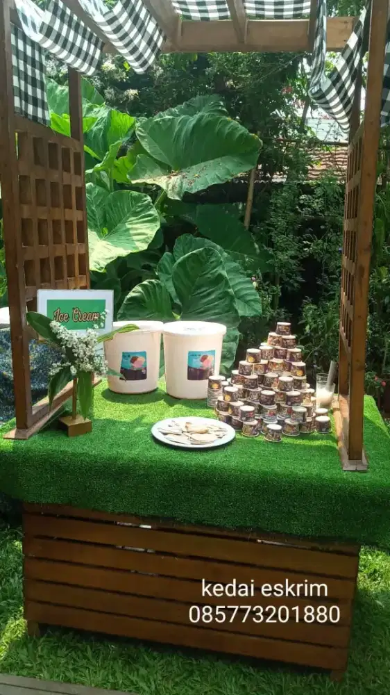 Eskrim wedding dan menu wedding