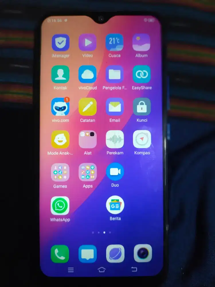 Vivo y12 mulus tinggal pake 3/32gb batang