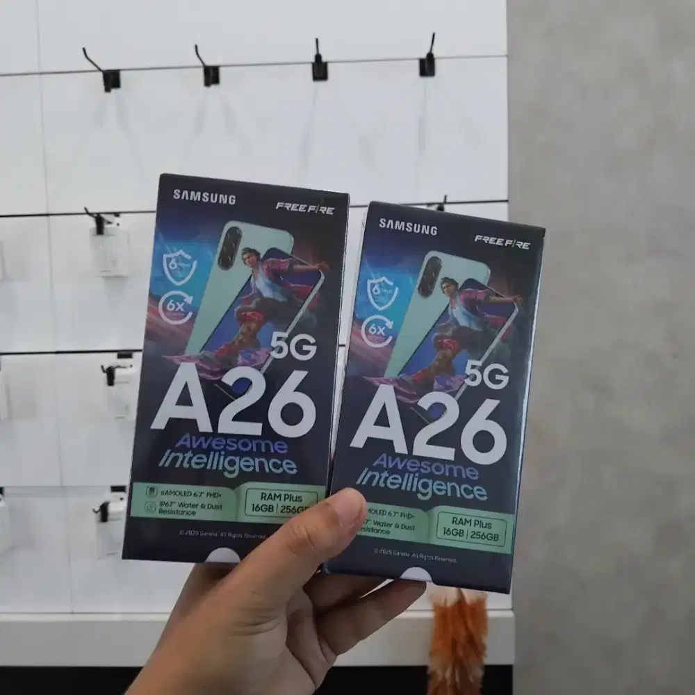 Termurah!!! Samsung A26 5G 8/256GB garansi resmi 1 tahun