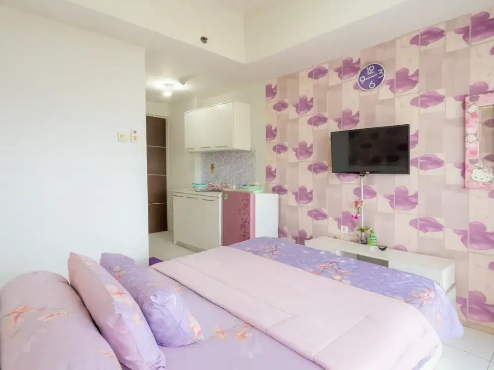 Disewakan Bulanan Murah Studio Full Furnish  Apartemen Tamansari Prospero