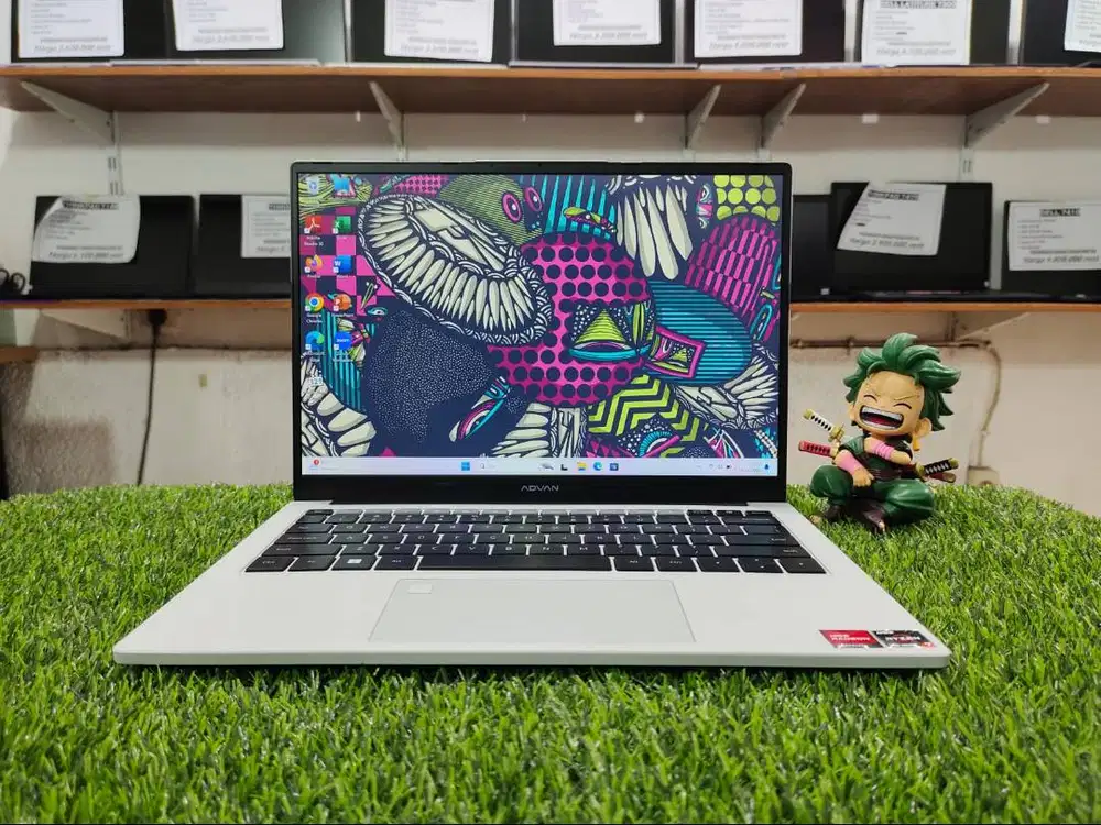 Laptop bekas ADVAN WORKPLUS DARBOTZ AMD Ryzen 7-7735HS Ram 16GB