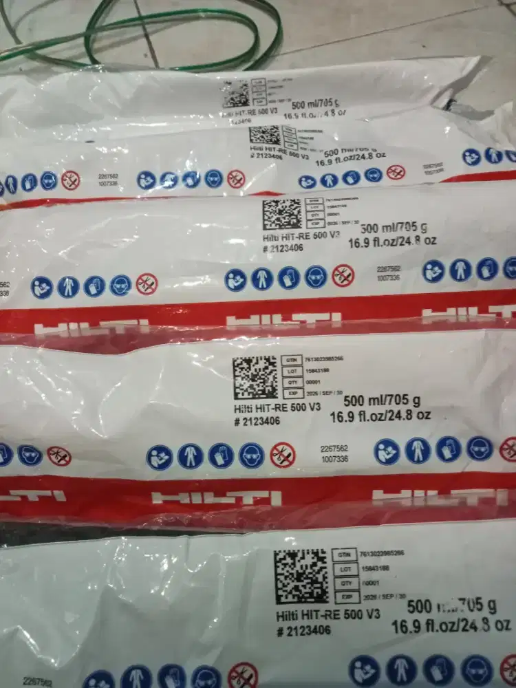 Chemical hilti hit re 500V3/500 ml