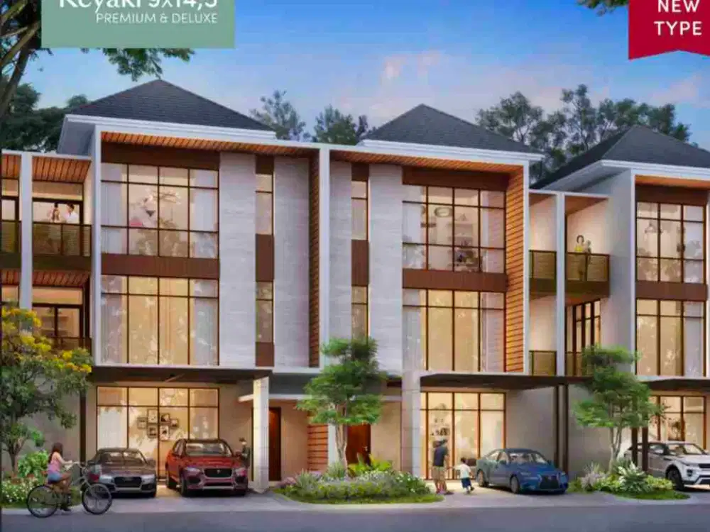 Promo Khusus Anniversary Summarecon Bekasi Morizen Turun Harga Rumah 3 Lantai Lebar 9 Fully Furnished