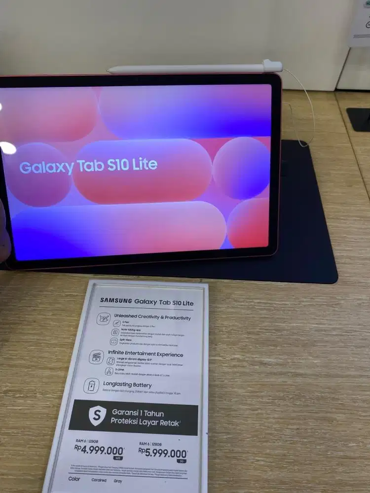 galaxy samsung tab S10 lite include stylush