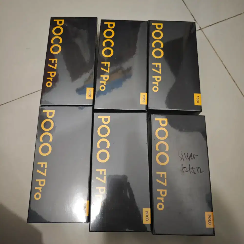 POCO F7 PRO 12/512 GARANSI RESMI XIAOMI 2 TAHUN NO REPACK